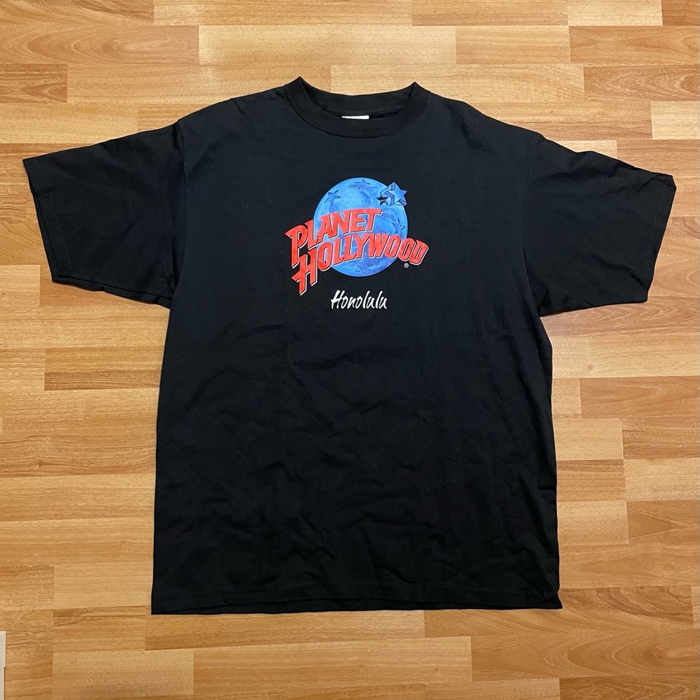 *NEW* Vintage Planet Hollywood Honolulu Hawaii Tshirt with tags Made in USA